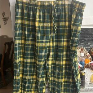 Green Bay Packers - Green and Yellow Plaid Pajama Pants